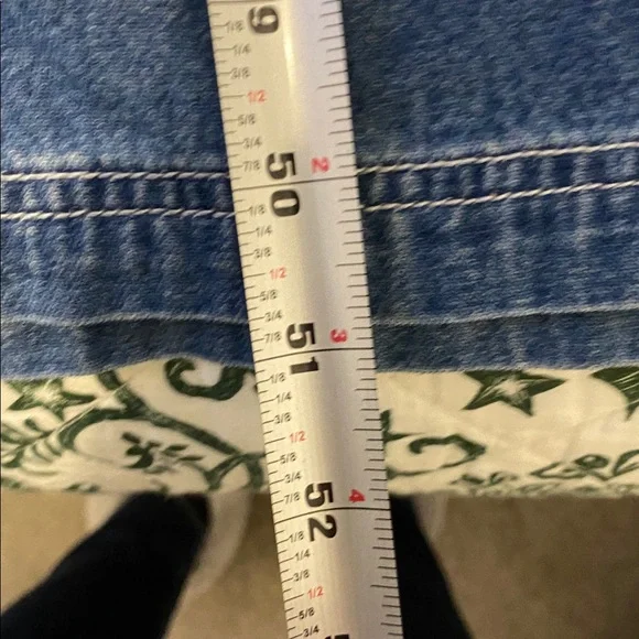 Denim Sleeveless Dress with Pockets, splits on both sides, nice shape - Picture 7 of 7